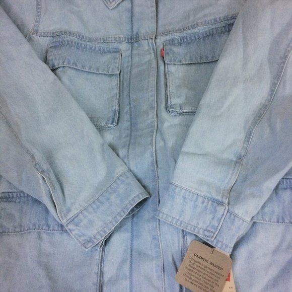 Levi's Denim Shirt Jacket 1X - Picture 11 of 16